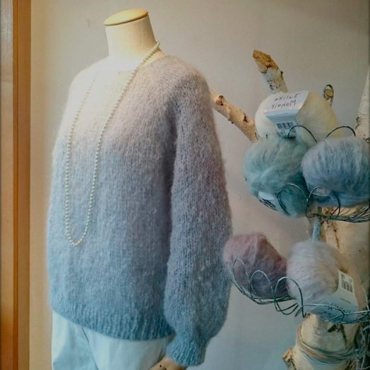 ゆるふわセーター｜編み物キット | 毛糸のプロショップ ポプラ本店